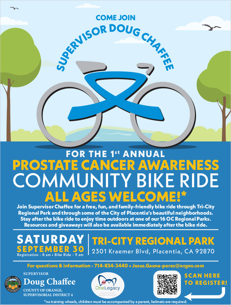 Prostate Cancer Awareness Community Bike Ride