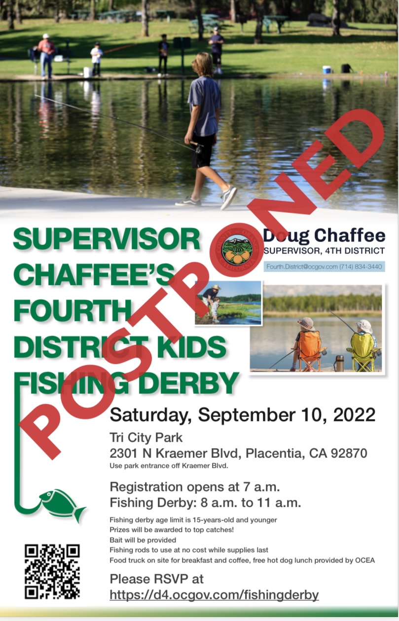 Postponed - Fourth District Kids Fishing Derby