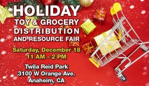 Second Annual Holiday Toys & Grocery Distribution and Resource Fair